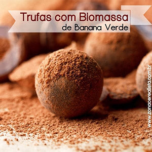 Trufas com Biomassa de Banana Verde