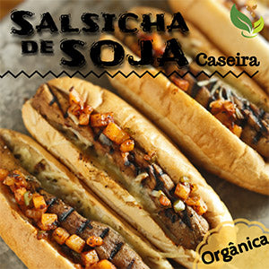 Salsicha de Soja Caseira