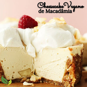 Cheesecake Vegano de Macadâmia