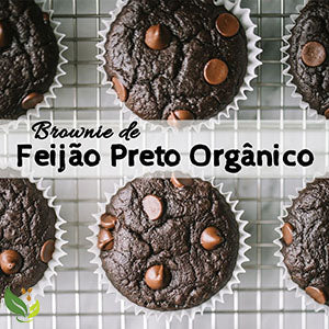 Brownie de Feijão Preto Orgânico
